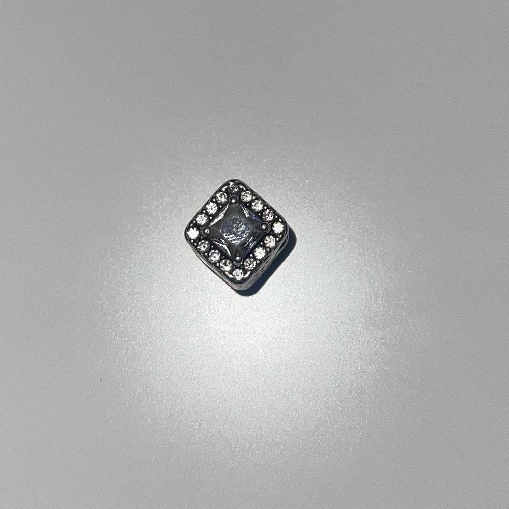 Pave diamond Pandora charm
